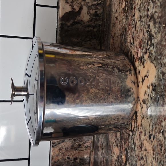 Vintage 1950's Cookie Jar Silver Jar - Picture 2 of 7